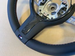 BMW BMW F20 F22 F30 F31 F32 F33 F34 F36 F39 F48 M Steering Wheel M Stitches Carbon — thumbnail 4