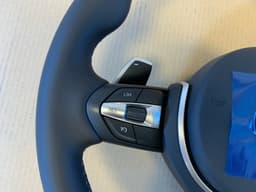 BMW BMW X5 X6 X3 X4 F15 F16 F25 F26 GENUINE M Steering Wheel Paddles M STITCHES — thumbnail 3