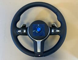 BMW BMW X5 X6 X3 X4 F15 F16 F25 F26 GENUINE M Steering Wheel Paddles M STITCHES — thumbnail 2