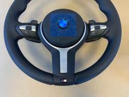 BMW BMW X5 X6 X3 X4 F15 F16 F25 F26 GENUINE M Steering Wheel Paddles M STITCHES — thumbnail 5