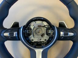 BMW BMW X5 X6 X3 X4 F15 F16 F25 F26 GENUINE M Steering Wheel Paddles M STITCHES — thumbnail 6