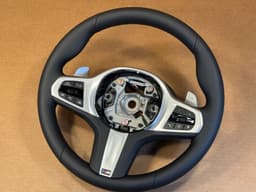 BMW BMW 5 6 X3 X4 G30 G31 G32 G01 G02 LCI M Steering Wheel Paddles Driving Assist+ — thumbnail 3