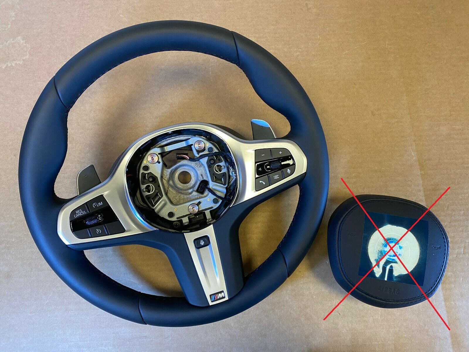 BMW BMW 5 6 X3 X4 G30 G31 G38 G32 G01 G08 G02 LCI M Steering Wheel Paddle HEATING