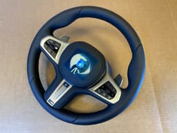 BMW BMW 5 6 X3 X4 G30 G31 G38 G32 G01 G08 G02 LCI M Steering Wheel Paddle HEATING — thumbnail 10