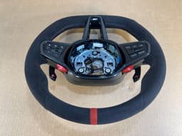 BMW BMW M2 G87 M3 G80 G20 G21 M4 G82 Alcantara M Steering Wheel Carbon VIBRO — thumbnail 6