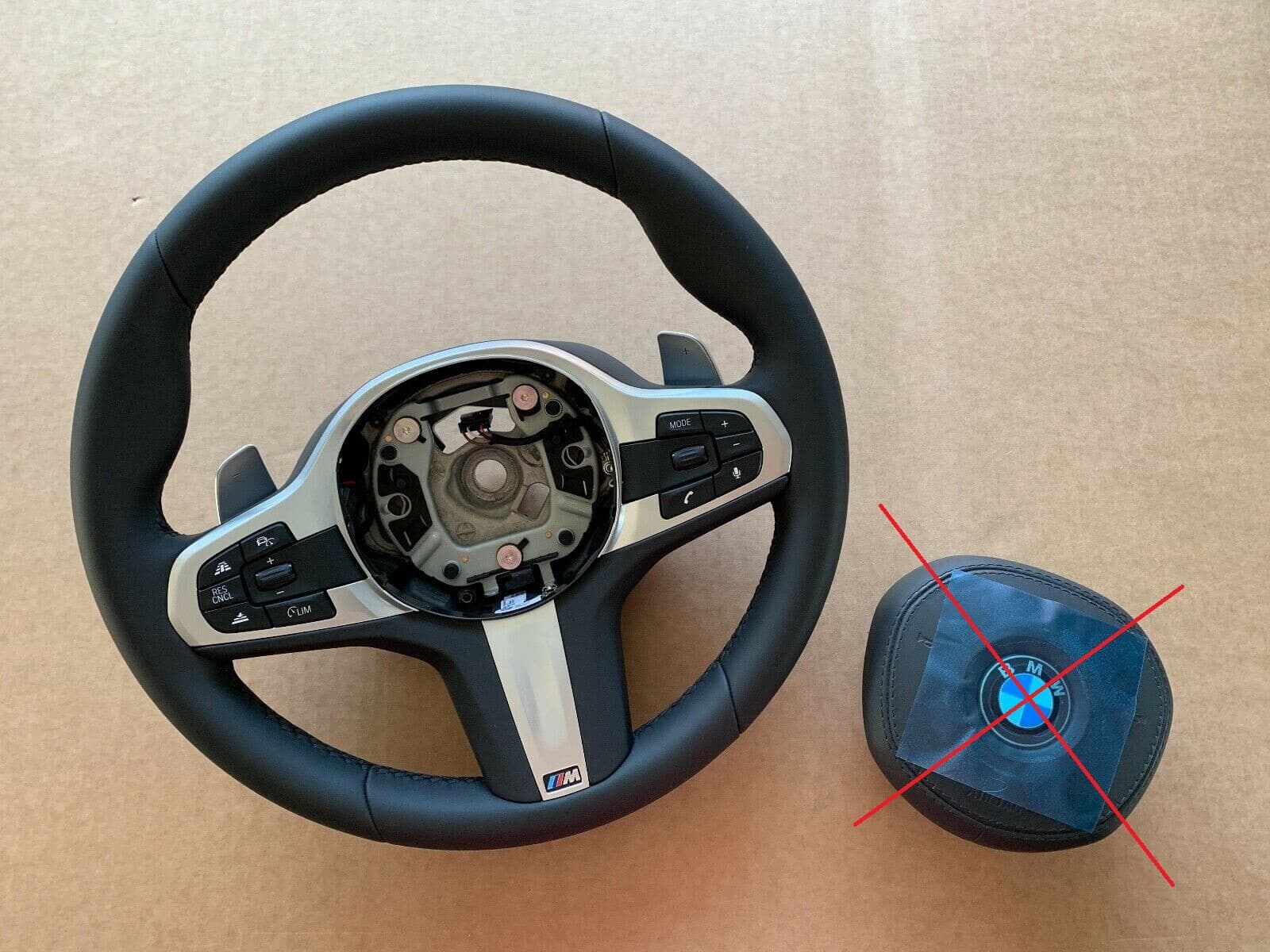 BMW BMW 5 6 X3 X4 G30 G31 G32 G38 G01 G02 G08 OEM M Steering Wheel Shift Paddles ACC