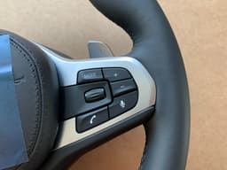 BMW BMW 5 6 X3 X4 G30 G31 G32 G38 G01 G02 G08 OEM M Steering Wheel Shift Paddles ACC — thumbnail 4