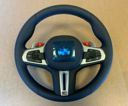 BMW BMW M5 F90 X3M F97 X4M F98 GENUINE USA M Steering Wheel NEW — thumbnail 2