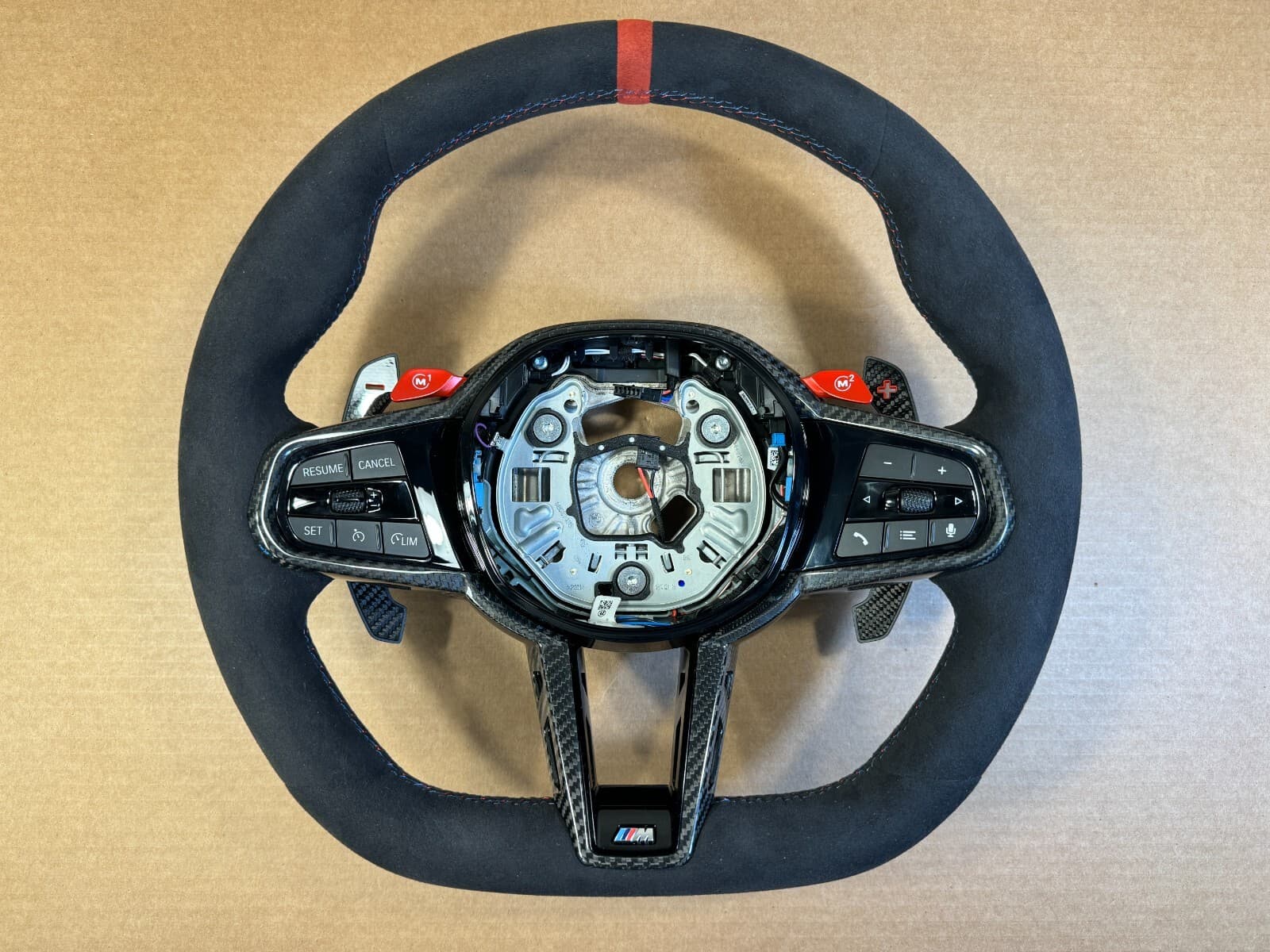 BMW BMW M2 G87 M3 G80 G20 G21 M4 G82 Alcantara M Steering Wheel Carbon VIBRO HEATING