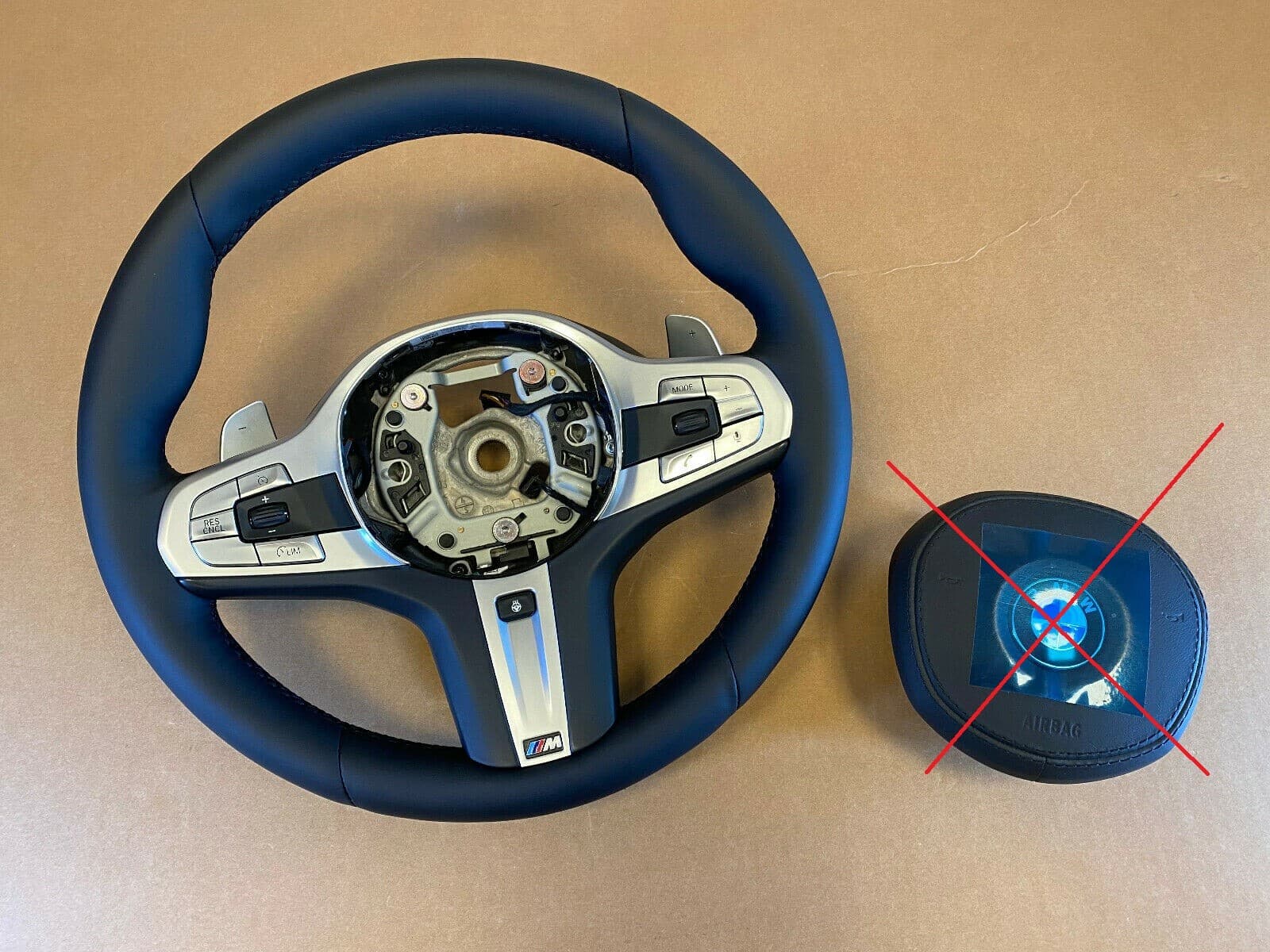 BMW BMW 7 G11 G12 GENUINE M Steering Wheel Shift Paddles HEATING VIBRO