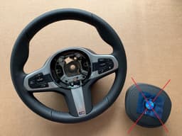BMW BMW 5 G30 G31 G38 6 G32 X3 G01 G08 X4 G02 GENUINE M Sport Steering Wheel VIBRO — thumbnail 1