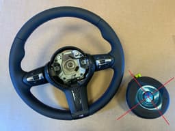 BMW BMW F15 F16 F25 F26 F39 F45 F48 GENUINE USA M Steering Wheel CARBON — thumbnail 1