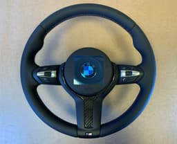 BMW BMW F15 F16 F25 F26 F39 F45 F48 GENUINE USA M Steering Wheel CARBON — thumbnail 2
