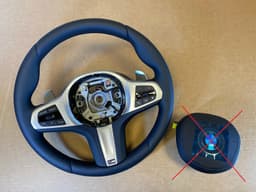 BMW BMW 8 X5 X6 X7 G14 G15 G16 G05 G06 G07 USA M Steering Wheel Shift Paddles VIBRO — thumbnail 1