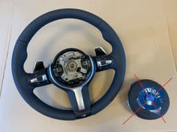 BMW BMW F15 F16 F25 F26 F39 F45 F48 USA M Steering Wheel Paddles HEATING VIBRO — thumbnail 1