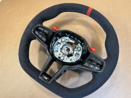 BMW BMW M2 G87 M3 G80 G20 G21 M4 G82 Alcantara M Steering Wheel Carbon VIBRO Heating — thumbnail 3