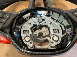 BMW BMW M2 G87 M3 G80 G20 G21 M4 G82 Alcantara M Steering Wheel Carbon VIBRO Heating — thumbnail 10