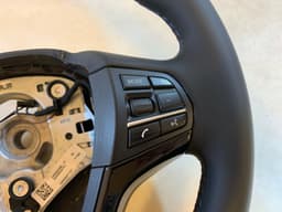 BMW BMW X3 X4 X5 X6 F25 F26 F15 F15 OEM Sport Steering Wheel Nappa Leather M Stitch — thumbnail 4
