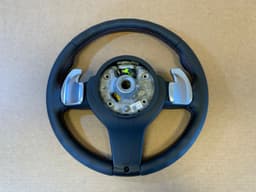 BMW BMW X5 X6 X3 X4 F15 F16 F25 F26 OEM M Steering Wheel Paddles M STITCHES CARBON — thumbnail 9