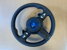 BMW BMW X5 X6 X3 X4 F15 F16 F25 F26 OEM M Steering Wheel Paddles M STITCHES CARBON — thumbnail 3