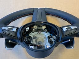 BMW BMW X5 X6 X3 X4 F15 F16 F25 F26 OEM M Steering Wheel Paddles M STITCHES CARBON — thumbnail 2