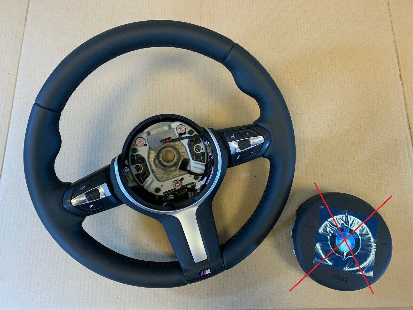BMW BMW F01 F02 F03 F04 F06 F07 F10 F11 F12 F13 M Sport Steering Wheel HEATING VIBRO