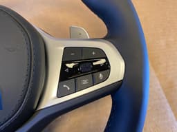 BMW BMW 8 X5 X6 X7 G14 G05 G06 G07 USA M Steering Wheel Paddles HEATING VIBRO ACC — thumbnail 4