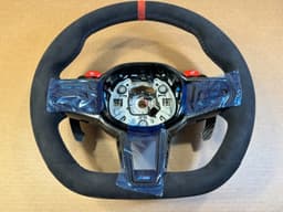 BMW BMW M2 G87 M3 G80 G20 G21 M4 G82 Alcantara M Steering Wheel Carbon VIBRO HEATING — thumbnail 3
