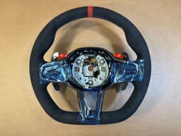 BMW BMW M2 G87 M3 G80 G20 G21 M4 G82 Alcantara M Steering Wheel Carbon VIBRO HEATING — thumbnail 2