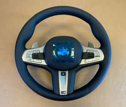BMW BMW 7 G11 G12 GENUINE USA M Steering Wheel Shift Paddles HEATING ASSIST+ — thumbnail 2