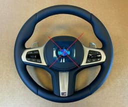 BMW BMW 8 X5 X6 X7 G14 G15 G16 G05 G06 G07 OEM M Steering Wheel Shift Paddles VIBRO — thumbnail 1