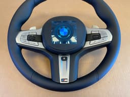 BMW BMW 7 G11 G12 GENUINE USA M Steering Wheel Shift Paddles HEATING ASSIST+ — thumbnail 5