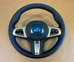 BMW BMW 5 6 X3 X4 G30 G31 G32 G01 G02 LCI EU M Steering Wheel HEATED ASSIST VIBRO — thumbnail 2