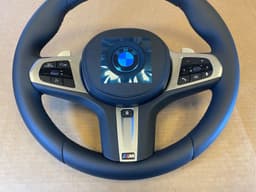 BMW BMW 5 6 X3 X4 G30 G31 G32 G01 G02 LCI USA M Steering Wheel Paddles HEATING VIBRO — thumbnail 5