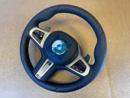 BMW BMW 5 6 X3 X4 G30 G31 G32 G01 G02 LCI USA M Steering Wheel Paddles HEATING VIBRO — thumbnail 10