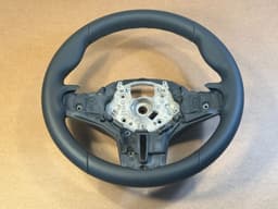 BMW BMW 5 G30 G31 G38 6 G32 GENUINE M Steering Wheel Black Leather W/O Shift Paddles — thumbnail 2