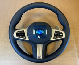 BMW BMW 5 G30 G31 G38 6 G32 X3 G01 G08 X4 G02 GENUINE M Steering Wheel ASSIST+ — thumbnail 2