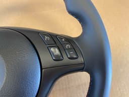 BMW BMW 3 5 7 X5 E46 E39 E38 E53 OEM M Sport Steering Wheel M Stitches Nappa Leather — thumbnail 3