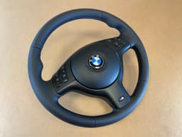 BMW BMW 3 5 7 X5 E46 E39 E38 E53 OEM M Sport Steering Wheel M Stitches Nappa Leather — thumbnail 8