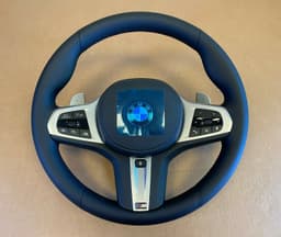 BMW BMW 5 6 X3 X4 G30 G31 G32 G01 G02 LCI M Steering Wheel Paddles HEATED ASSIST — thumbnail 2