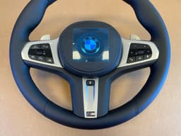 BMW BMW 5 6 X3 X4 G30 G31 G32 G01 G02 LCI M Steering Wheel Paddles HEATED ASSIST — thumbnail 5