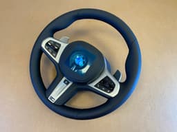 BMW BMW 5 6 X3 X4 G30 G31 G32 G01 G02 LCI M Steering Wheel Paddles HEATED ASSIST — thumbnail 10