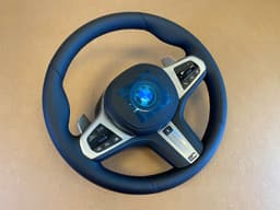 BMW BMW 5 6 X3 X4 G30 G31 G32 G01 G02 LCI USA M Steering Wheel Paddles HEATED ASSIST — thumbnail 9