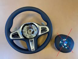 BMW BMW 1 2 3 Z4 F40 F44 G20 G21 G28 G29 OEM USA M Steering Wheel Paddles HEATING — thumbnail 1