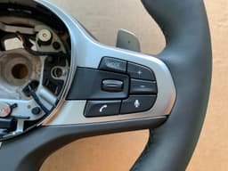 BMW BMW 5 6 X3 X4 G30 G31 G32 G01 G02 M Steering Wheel Paddles Heating Vibro Stop&Go — thumbnail 4