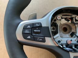 BMW BMW 5 6 X3 X4 G30 G31 G32 G01 G02 M Steering Wheel Paddles Heating Vibro Stop&Go — thumbnail 3