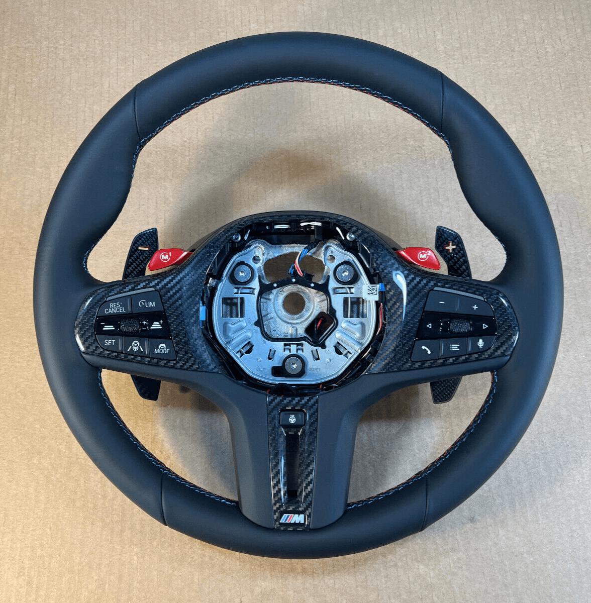 BMW BMW M2 G87 M3 G80 G20 G21 M4 G82 M Steering Wheel Carbon HEATING VIBRO ASSIST+