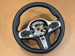 BMW BMW 5 6 X3 X4 G30 G31 G32 G01 G02 OEM M Steering Wheel Paddles HEATING — thumbnail 2
