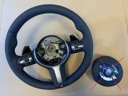 BMW BMW F15 F16 F22 F25 F26 F30 F32 F34 M Steering Wheel Paddles HEATING VIBRO ACC — thumbnail 1