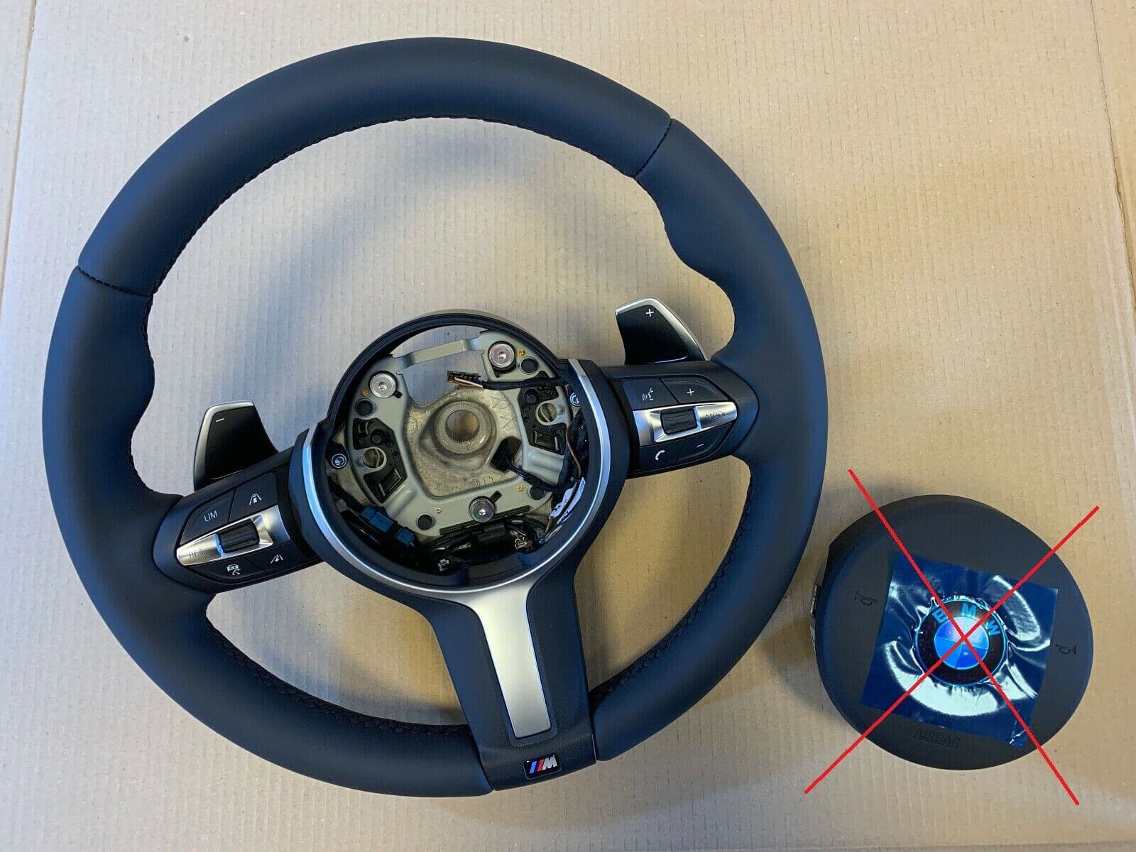 BMW BMW F15 F16 F22 F25 F26 F30 F32 F34 M Steering Wheel Paddles HEATING VIBRO ACC